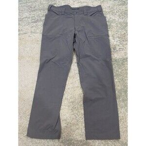 Duluth Trading Pants Mens 38x34 Gray Flexpedition Cargo Relaxed Active Workwear